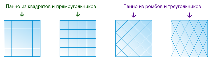 Варианты панно